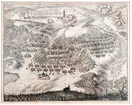 350-První střetnutí u Jankova, které se událo ráno a před polednem, dne 24. února, 6. března 1645.