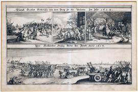 107-Einfall des Grafen Heinrich von Berg in die Velawe im Jahre 1624. Auszug der Holländer gegen ihre Feinde 1624.