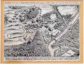111-Eigentliche Darstellung der Niederlage Mansfelds bei der Dessauer Brücke, die am 25. April am Tag des Hl. Markus, im Jahre 1626 geschah.