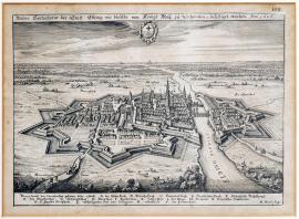 113-A true depiction of the town of Elbing, which was fortified by His Royal Majesty of Sweden, etc. in 1626.