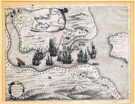 124-Zuckerraub im Hafen de Tode los Santos, Anno 1627.