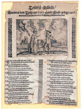 159-Tyllisch Glücke, Darinnen dem Tylli aus seiner Hand Wahr gesagt wird, was seine Sachen für einen Ausgang gewinnen werden.