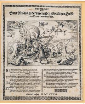 197-Švédské tažení, tj.: Dobrý počátek k vznikající boží pomoci a příklad pravého pokání. Vytištěno v roce 1632.