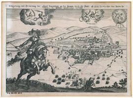 220-Obléhání a dobytí města Řezna na Dunaji její knížecí milostí, vévodou Bernardem Výmarským, jež se událo počátkem zimního měsíce 1633.