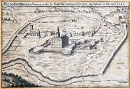 274-Das Schloss Chlumnitz in Böhmen, welches die Kays. den Schweden mit Gewalt abgenohmen im Februario 1640.