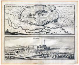 296-Město Hornburg, které bylo dobyto císařskými a bavorskými (vojsky) dne 9. srpna 1641.