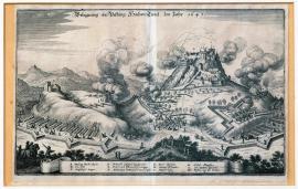 298-The siege of the fortress of Hohentwiel in 1641.