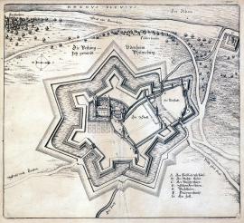 334-Pevnost Udenheim, nyní zvaná Philipsburg.