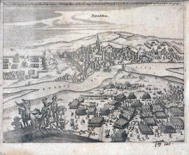 555-The fierce fight of the Imperial, Electorate-Bavarian and Weimar armies on Sunday 28 / 18 as well as Wednesday 21 of this and 3 March of the year 1638 in and near Rheinfelden.