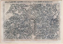 58-Darstellung der Landschaft Veltlin, von dem französischen General Marquis di Covure den Spaniern wieder weggenommen wurde.